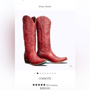Lane Cossette Cowgirl Boots